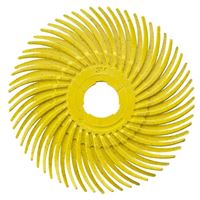 3M Radial Bristle Disc d. 76 mm, Grit 80 (yellow)