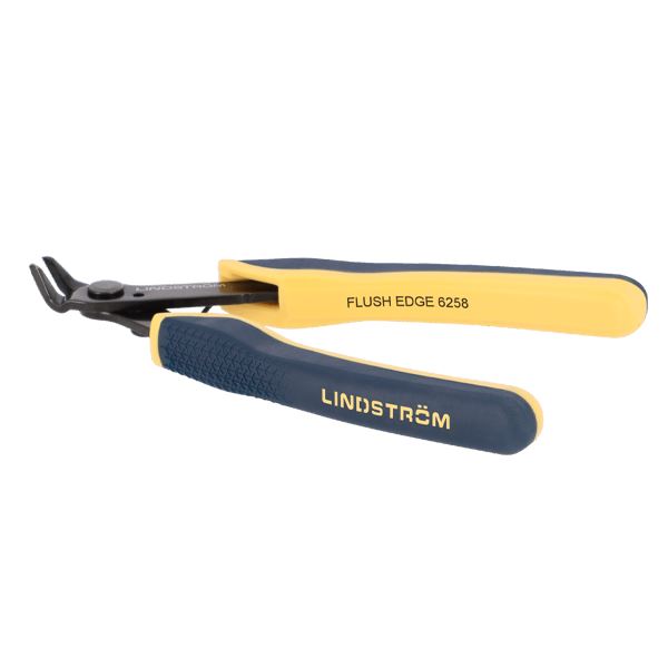 Lindström 6258 EDGE Angle Shear Side Cutter with Tapered Head 130 mm