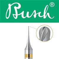 Round cylindrical bur HM, Fig. 1Z-AU, d = 0,40 mm