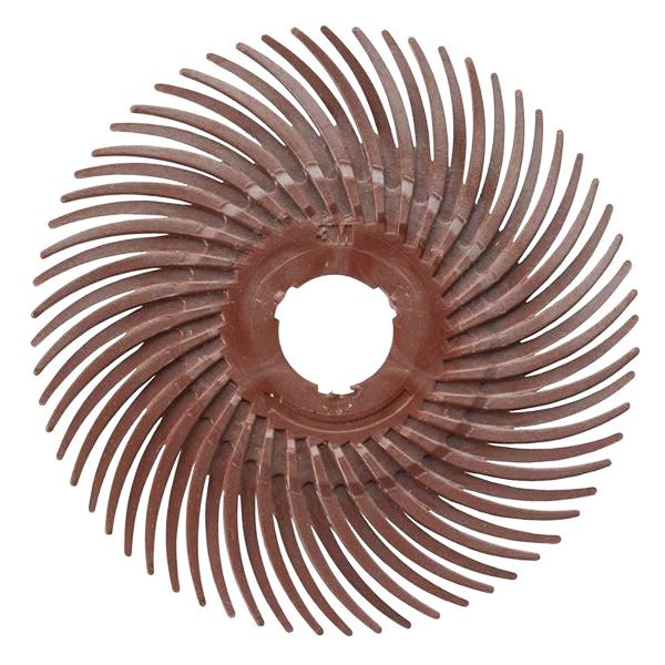 3M Radial Bristle Disc d. 76 mm, Grit 220 (red)