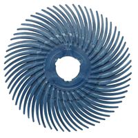 3M Radial Bristle Disc d. 76 mm, Grit 400 (blue)