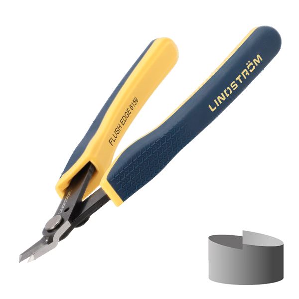 Lindström 6159 EDGE Peak Shear Side Cutter with Tapered Head 134 mm