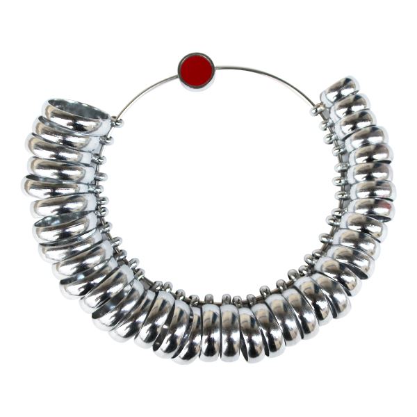 Wedding ring size measuring tool width 6,00 mm, sizes 41-76 mm