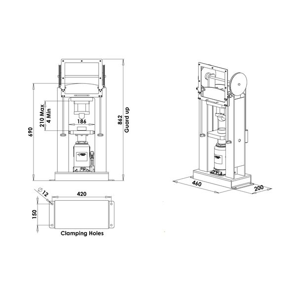 Durston Hydraulic Press