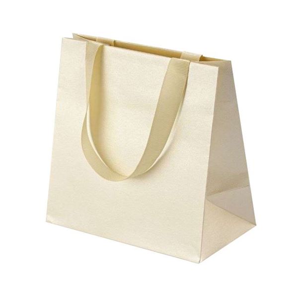 ADELA Paper Bag Ecru 150x150x80 mm