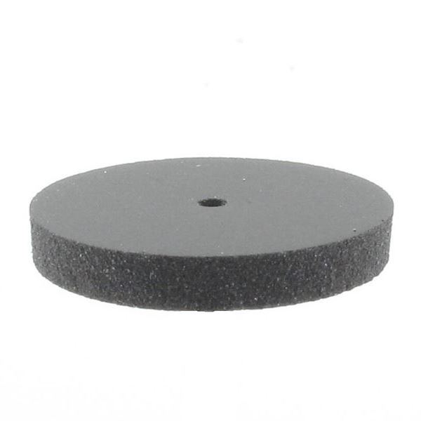 Szilikon korong 22x3 mm, fekete, közepes