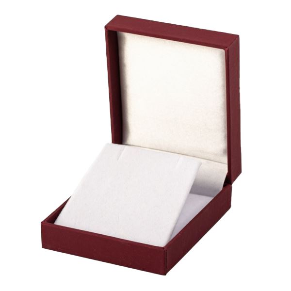 IDA Universal Jewellery Box - Burgundy, 65 x 72 mm