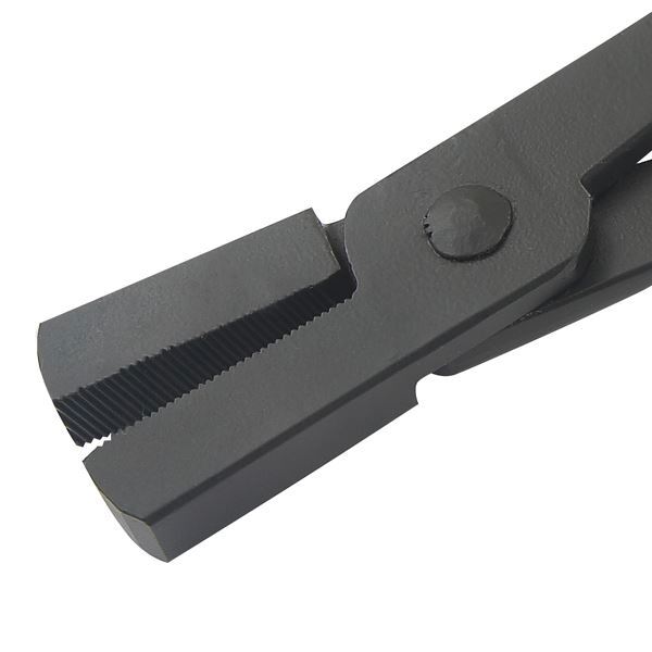 Draw Tong, 9", Serrated Jaws