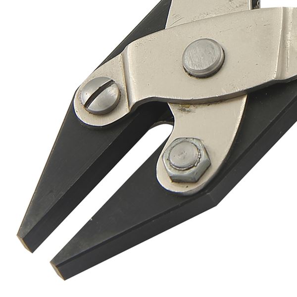 Flat Nose Parallel Pliers, 125 mm, Smooth Jaws, without Spring