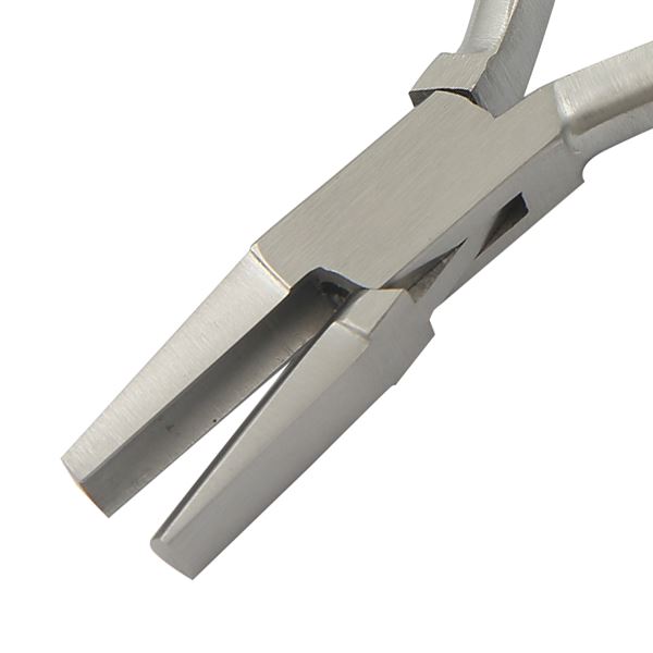 Half Round & Concave Pliers, 130 mm, Matt Finish