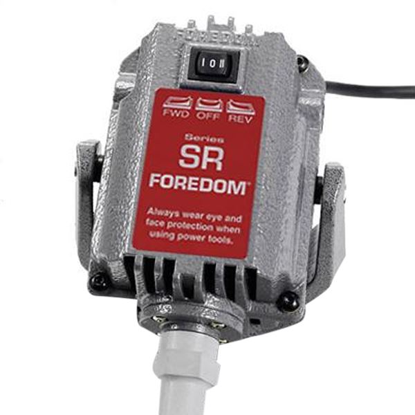 Hang-Up Motor Foredom M.SR-CE QC with Flexible Shaft and Foot Control
