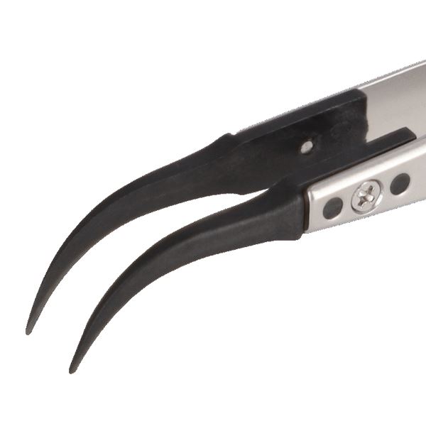 High Precision Tweezer with Carbon Fibre Tips Lindström TL 7CFR-SA, 130 mm