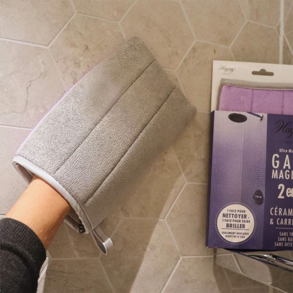 Hagerty MICROFIBER GLOVE FOR TILES, CERAMICS