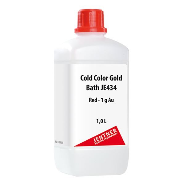 Aranyozó fürdő JE434, piros (1 g Au), 1 l