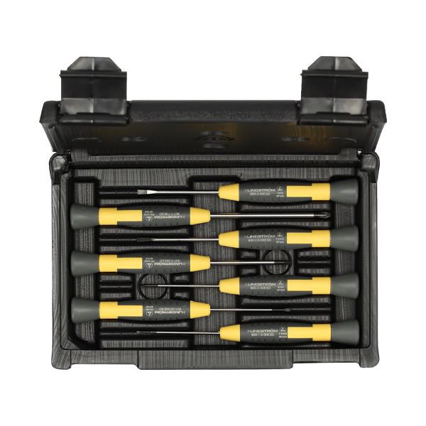 Precision Screwdriver Set Lindström, 7 pcs