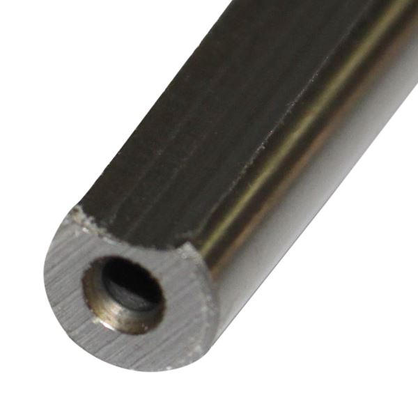 Felütővas, kerek 10-25 x 350 mm, s drážkou