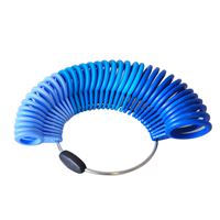 Plastic ring size measuring tool, sizes 41-76 mm