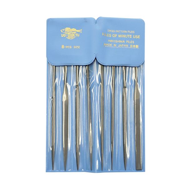 Precision Needle File Set (8 pcs), 180 mm, #3