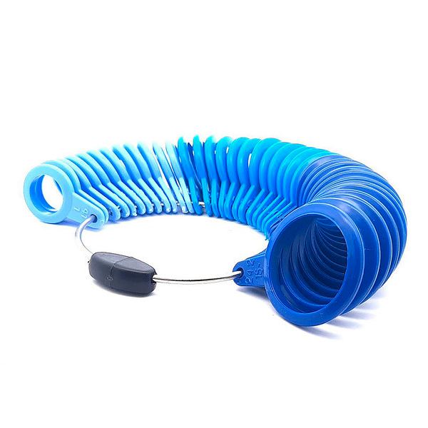 Plastic ring size measuring tool, sizes 41-76 mm
