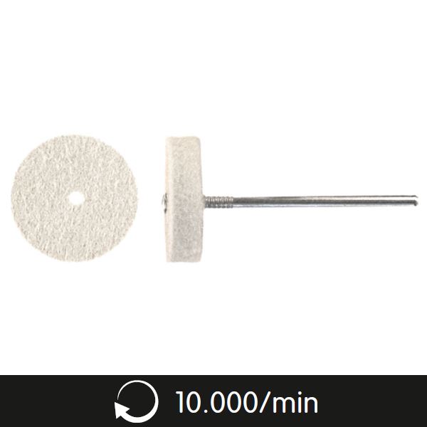 Filckorong, felszerelt