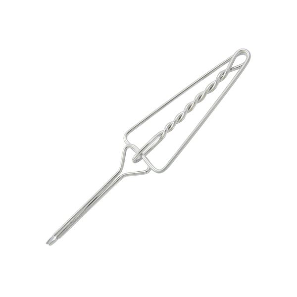 Wire Soldering Tweezer with Flat/Peddle Tips, 155 mm