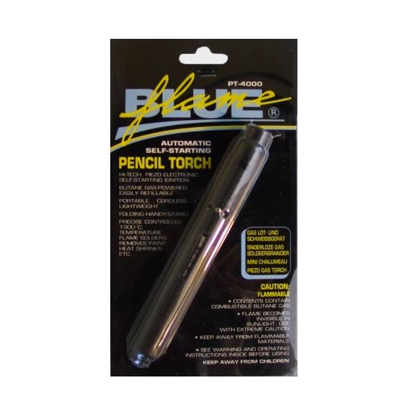 Micro Pencil Torch Blue Flame PT4000