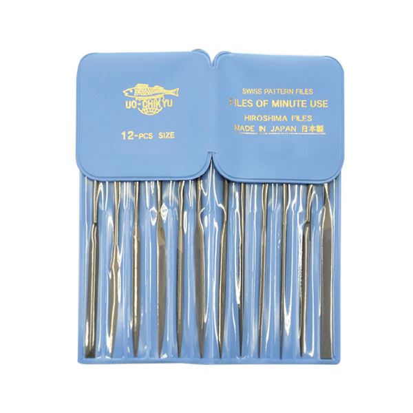 Precision Needle File Set (12 pcs), 140 mm, #6