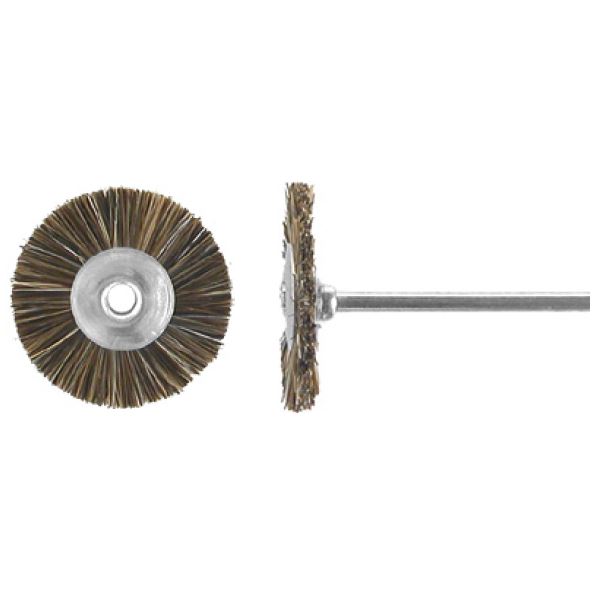 Mini szár, kerek, kefe, közepesen puha, nem szerelt, átm. 21 mm