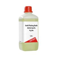 JE252 Au/Fe aranyozó fürdő (4 g Au), 1 l