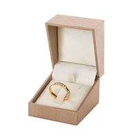 DARIA Ring Jewellery Box - Gold, 44x44 mm