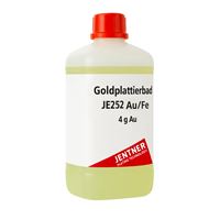 Gold Platting Bath JE252 Au/Fe (4 g Au), 1 l