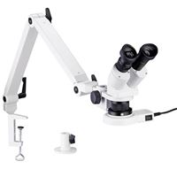 ESC laboratóriumi mikroszkóp, állvánnyal és LED-es megvilágítással