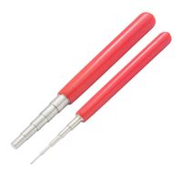 Wire Wrapping Mandrels with PVC Handles, Set of 2 pcs