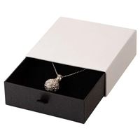 KAREN Big set Jewellery Box - White, 92x92 mm