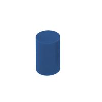 Ferris Wax, File-A-Wax, Round Bar, Blue
