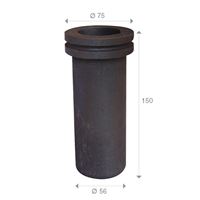 Graphite Crucible for Digital Electric Furnace, 2 kg
