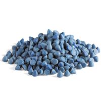 Műanyag csiszolómédia KO10, kék, 25 kg