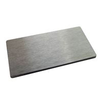 Edzőlemez 25,4 × 50,8 mm, 416 rozsdamentes acél