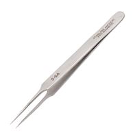 Tweezer No: 5, Fine Point, Size 110 mm, Made of Anti Magnetic Anti Acid Steel