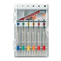Screwdrivers Set with Plastic Handle, 6 pcs