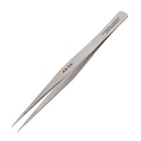 Tweezer No: AA, 130 mm, Anti Magnetic Anti Acid Stainless Steel