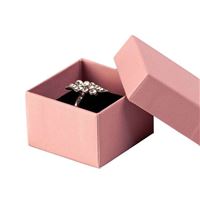 CARLA Ring Jewellery Box - Pink 48 x 48 mm
