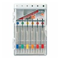 Screwdrivers Set with Plastic Handle, 6 pcs