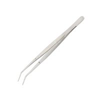Curved Tweezer with Guide Pin, 160 mm