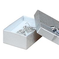 RITA jegygyűrű, fülbevaló, szett 51x76 mm - ezüst