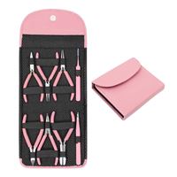 Beader´s Tools Set (8 pcs), Pink