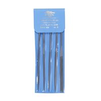Precision Needle File Set (5 pcs), 200 mm, #6