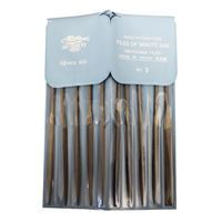 Precision Needle File Set (10 pcs), 160 mm, #3