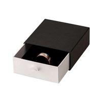 KAREN Small set Jewellery Box - Graphite, 64x64 mm