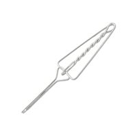 Wire Soldering Tweezer with Flat/Peddle Tips, 155 mm